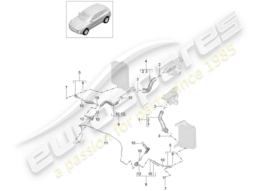 porsche 2015 (macan) for vehicles with charge part diagram