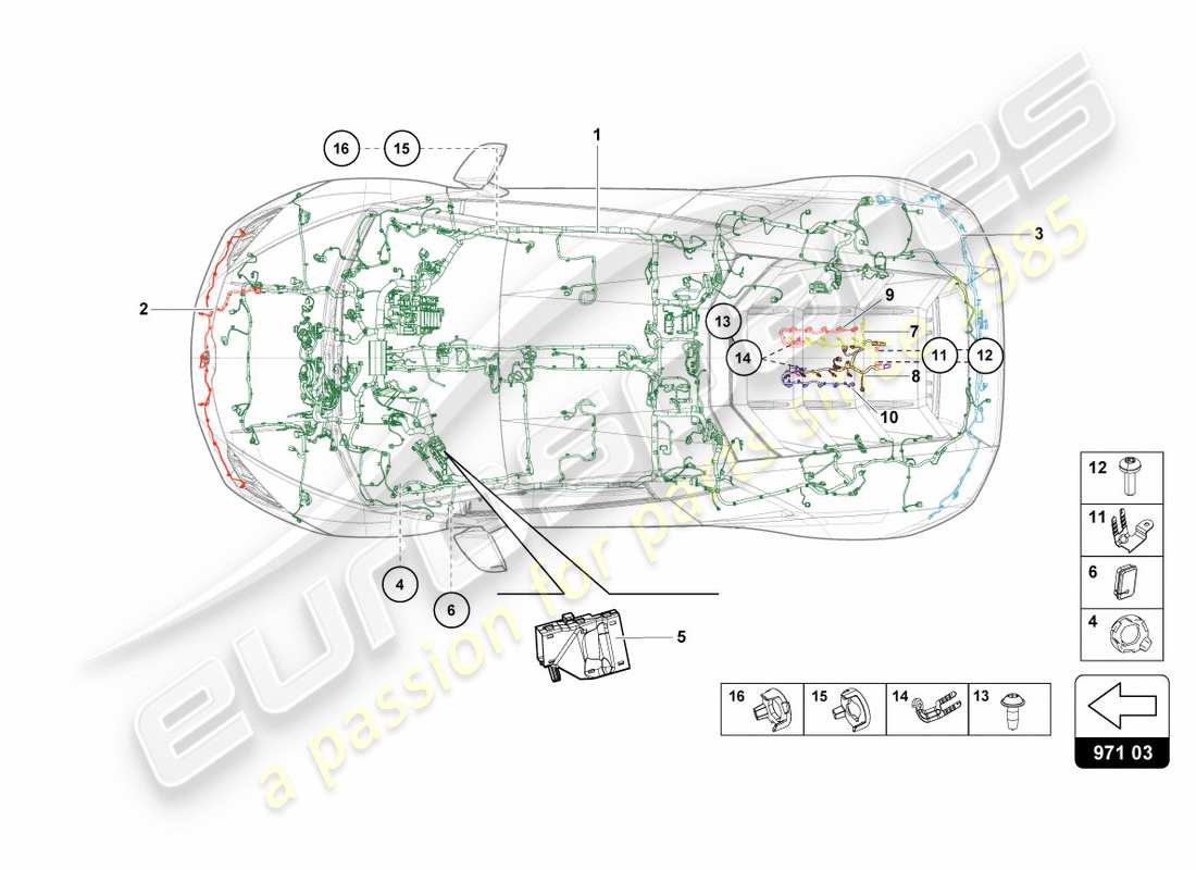 lamborghini 2017 (lp610-4 spyder) wiring center part diagram