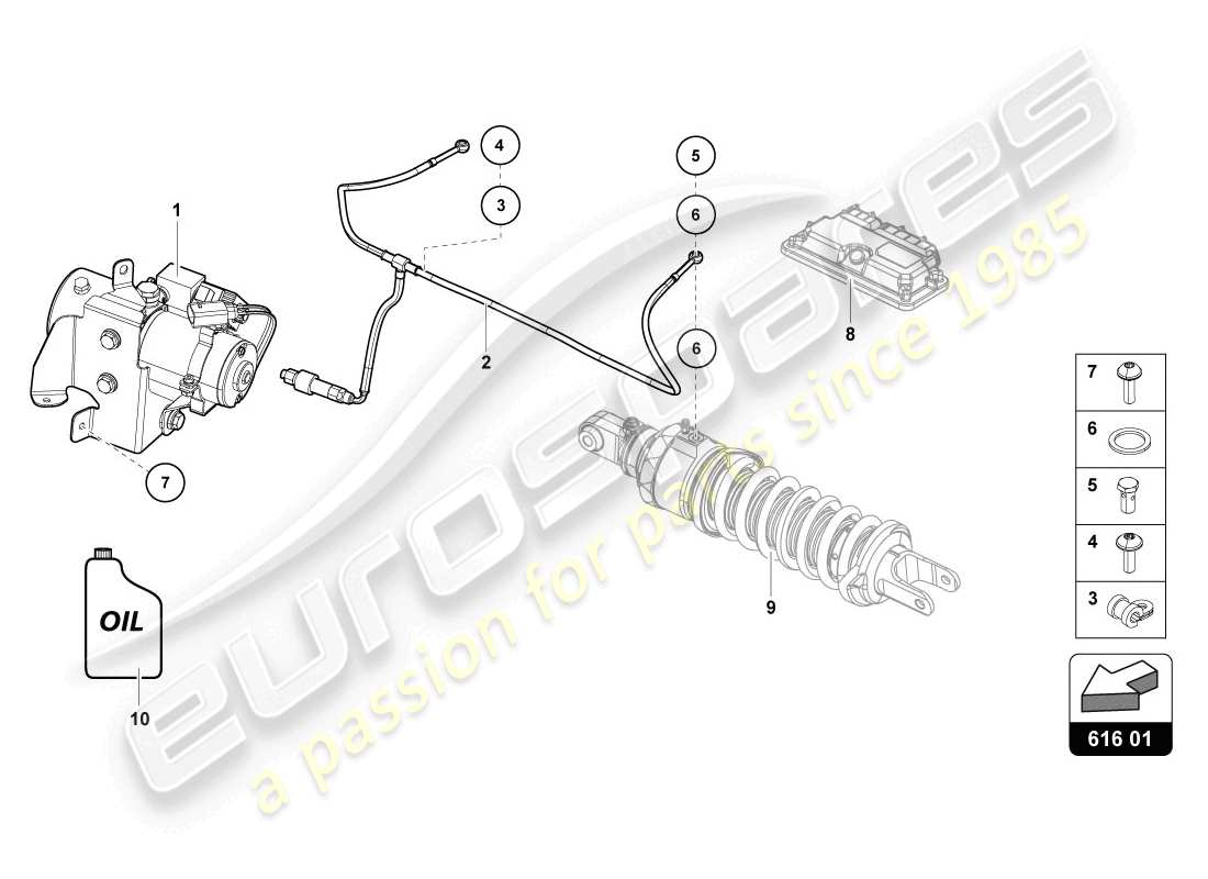 lamborghini lp720-4 coupe 50 (2014) lifting device parts diagram