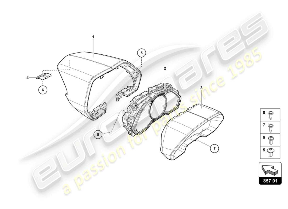 lamborghini 2015 (lp720-4 roadster 50) combi part diagram