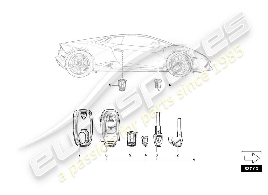 part diagram containing part number 4t0959754btke