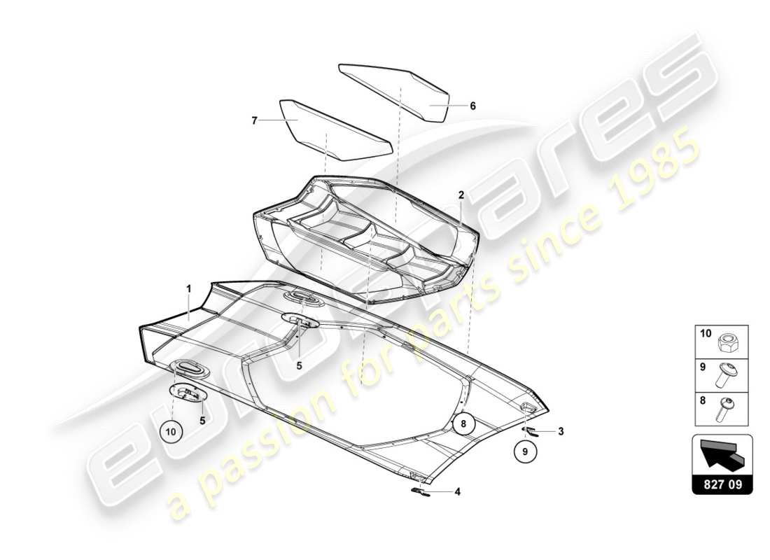 part diagram containing part number 470827101