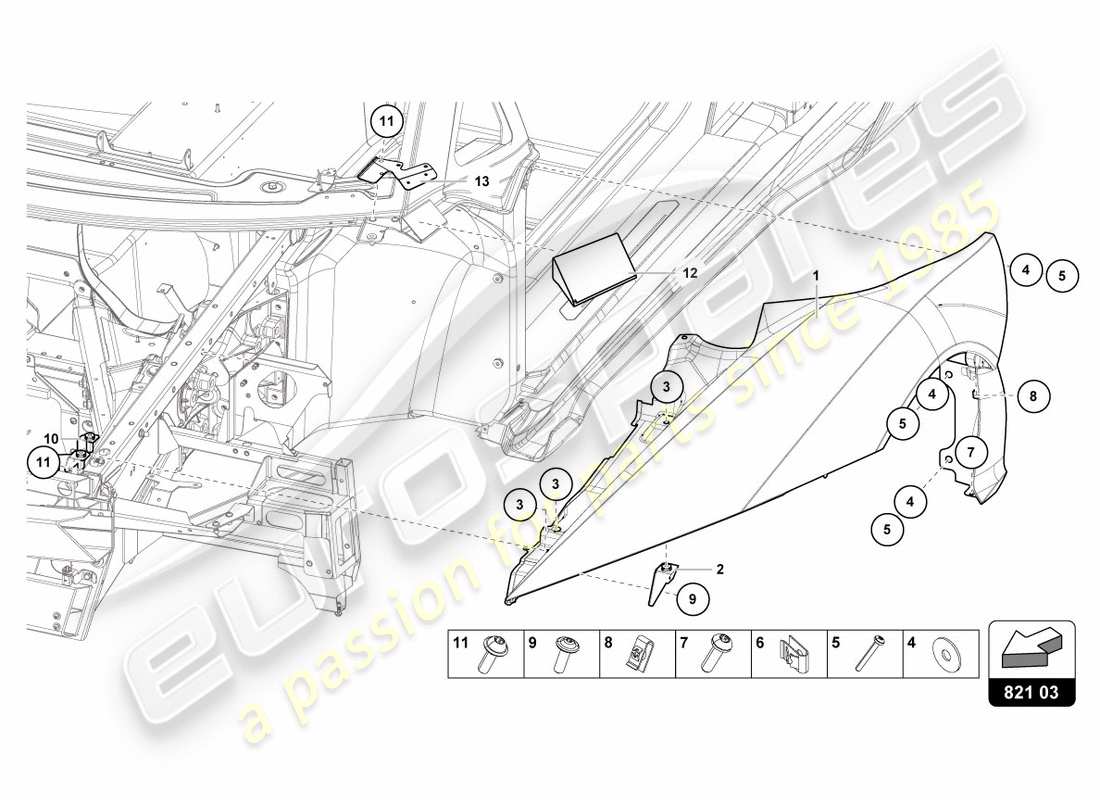 part diagram containing part number 470821021c