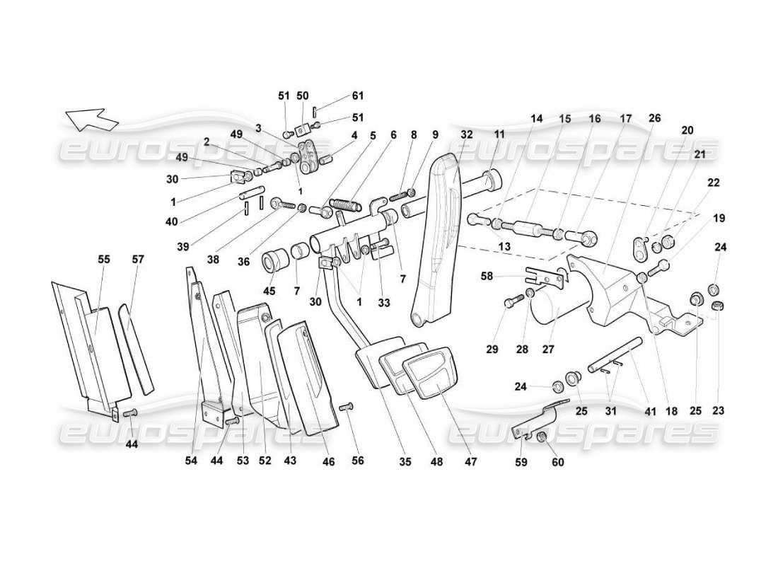 part diagram containing part number n2300212