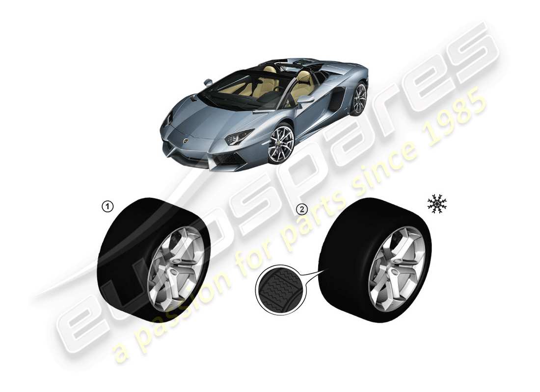 VIEW PARTS DIAGRAMS FROM THE LAMBORGHINI AVENTADOR ACCESSORIES PARTS CATALOGUE a part diagram from the lamborghini aventador accessories parts catalogue