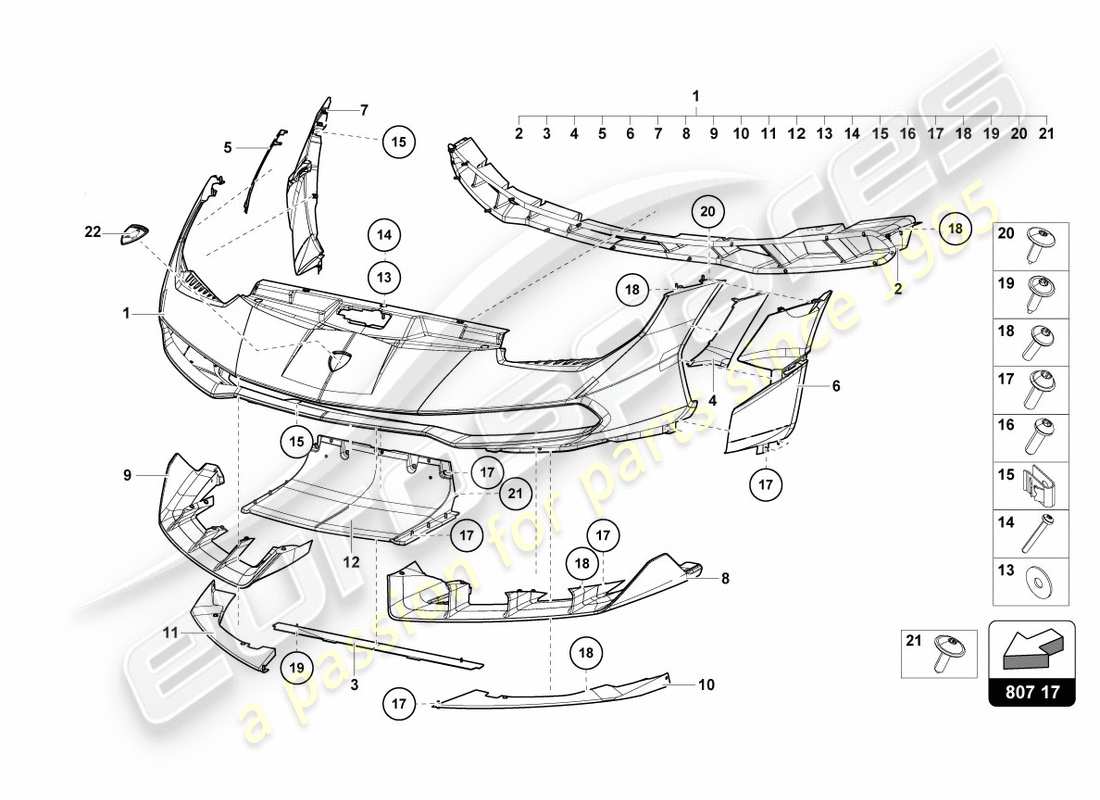 part diagram containing part number 470807819e