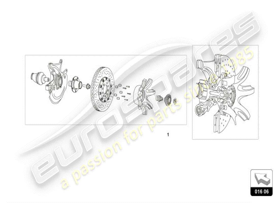 a part diagram from the Lamborghini ACCESSORIES (LP580-2 SPYDER) parts catalogue