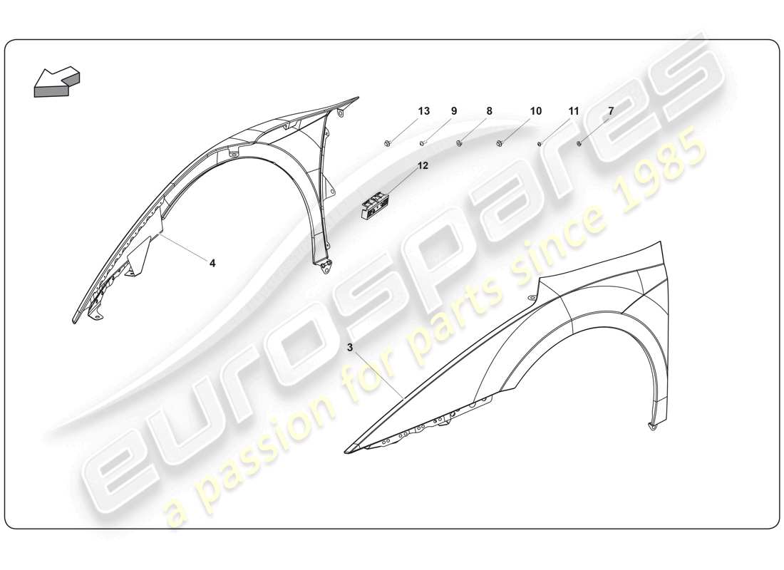 part diagram containing part number 400821021b