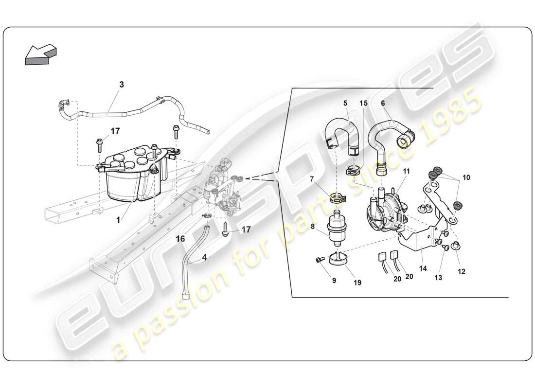 part diagram containing part number 420201369