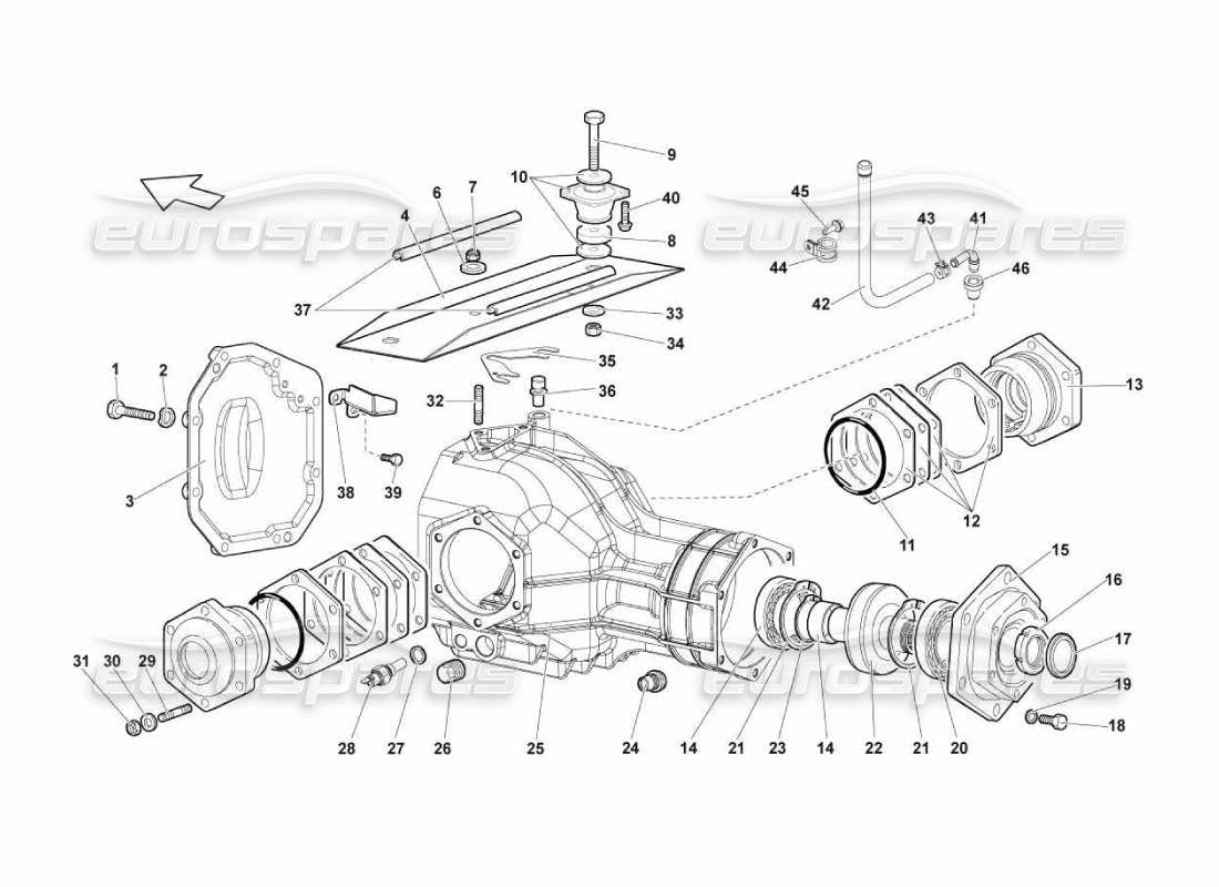 part diagram containing part number n138492