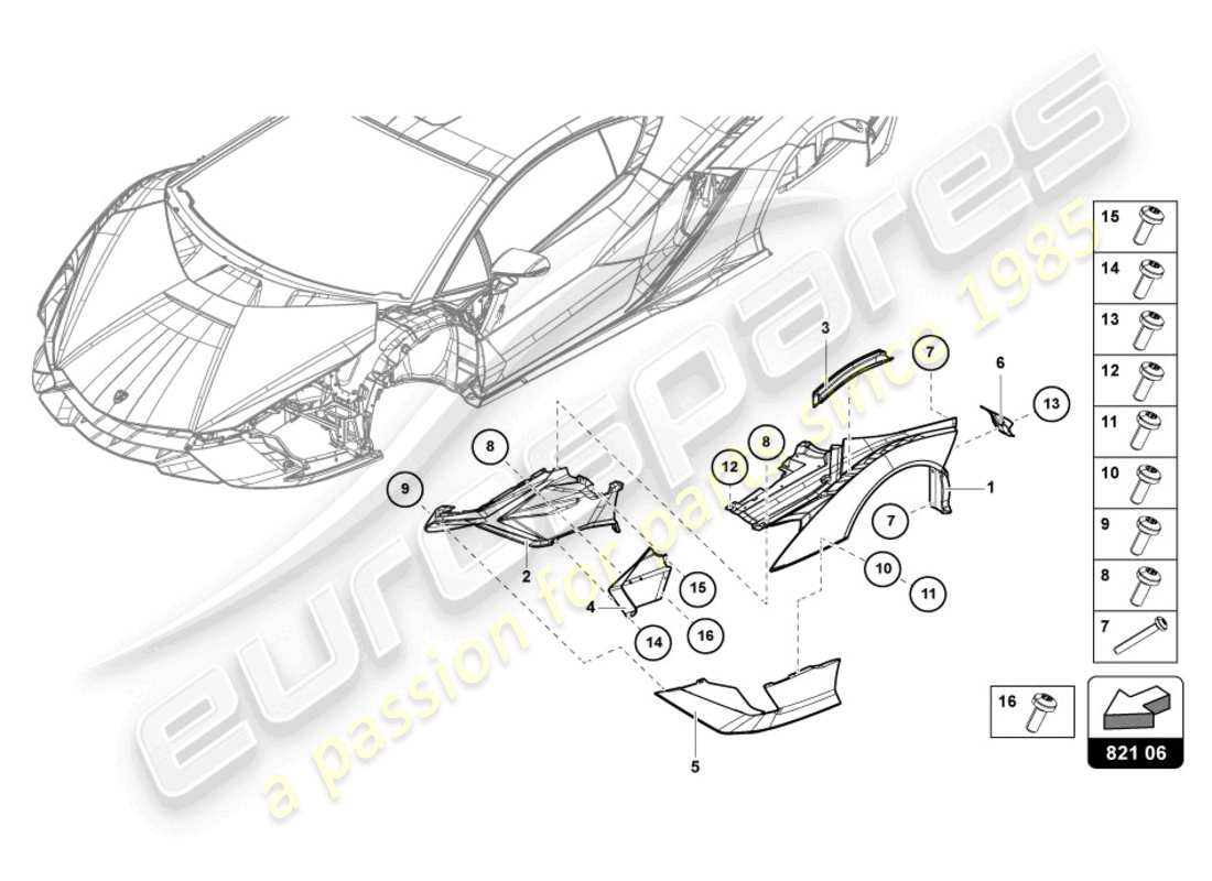part diagram containing part number 47f806077