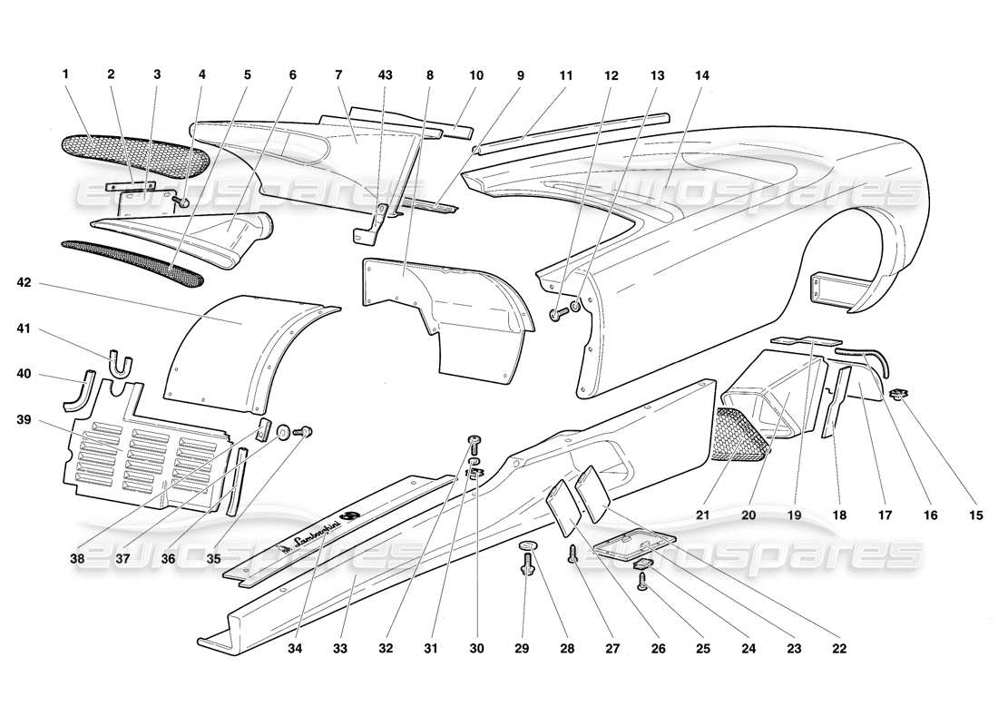 part diagram containing part number 009453138