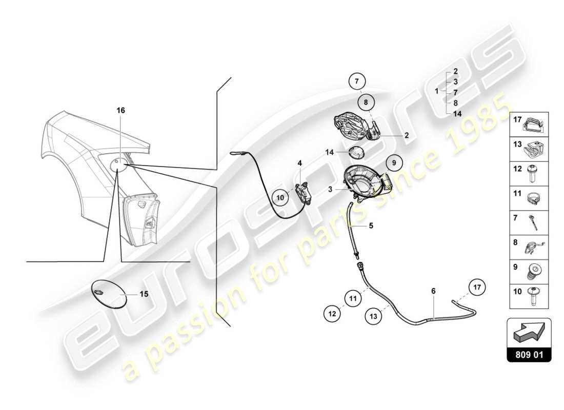 part diagram containing part number 4t0809910