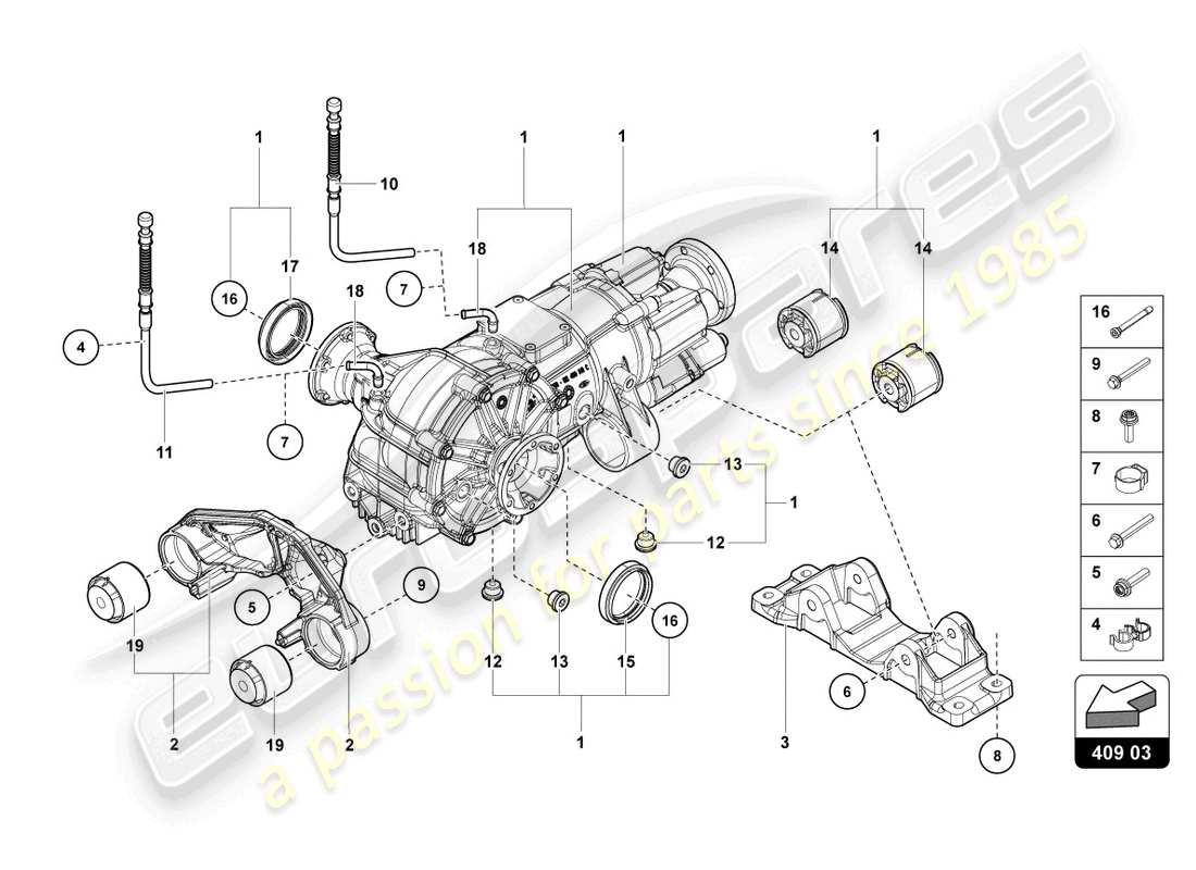 a part diagram from the Lamborghini LP700-4 Coupe (2016) parts catalogue