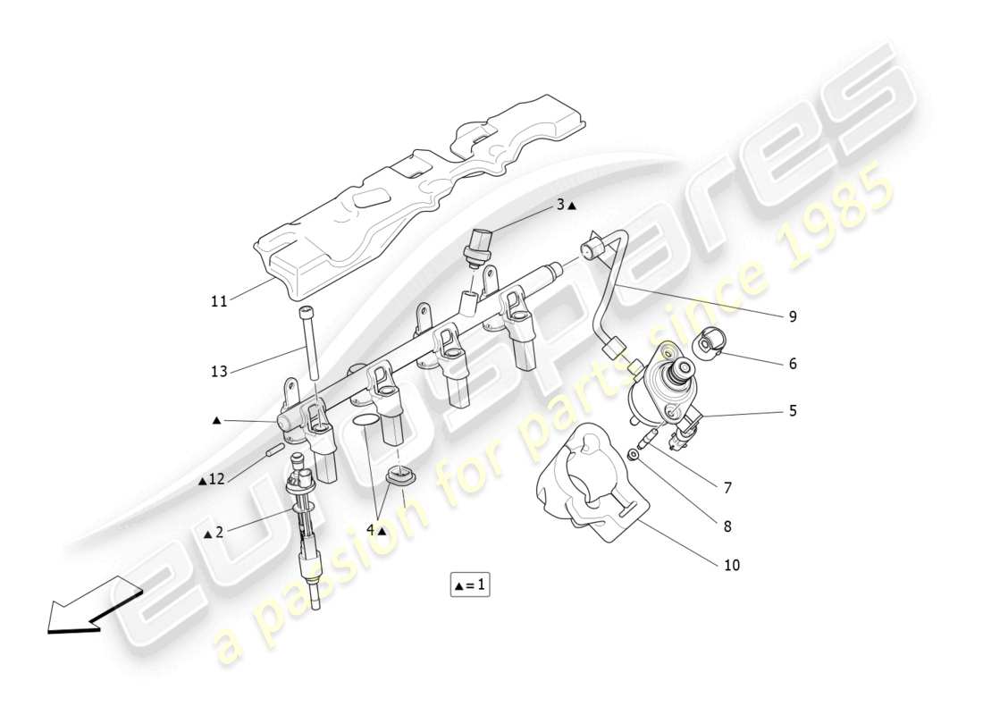 part diagram containing part number 675002224
