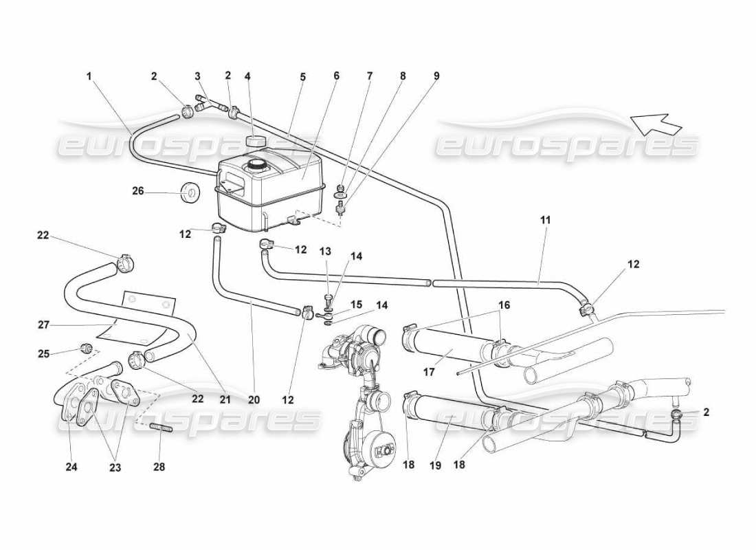 part diagram containing part number n1118312