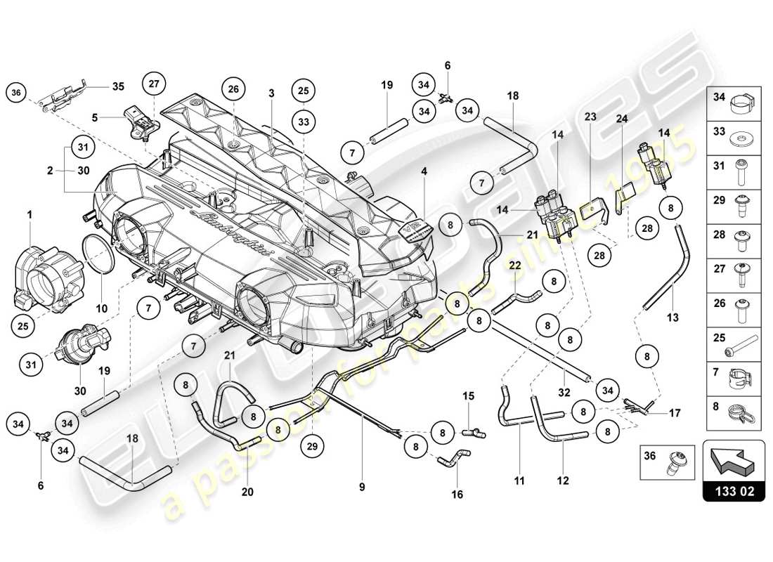 part diagram containing part number n10683901