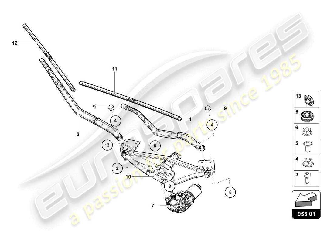 part diagram containing part number 472955406c