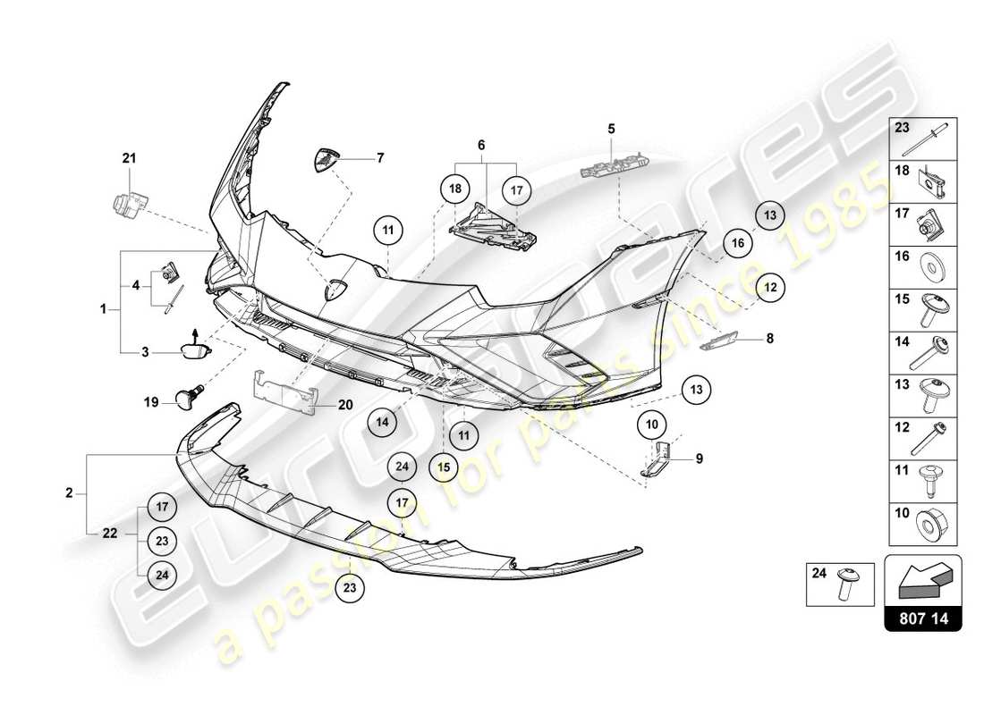 part diagram containing part number 4t0807130a