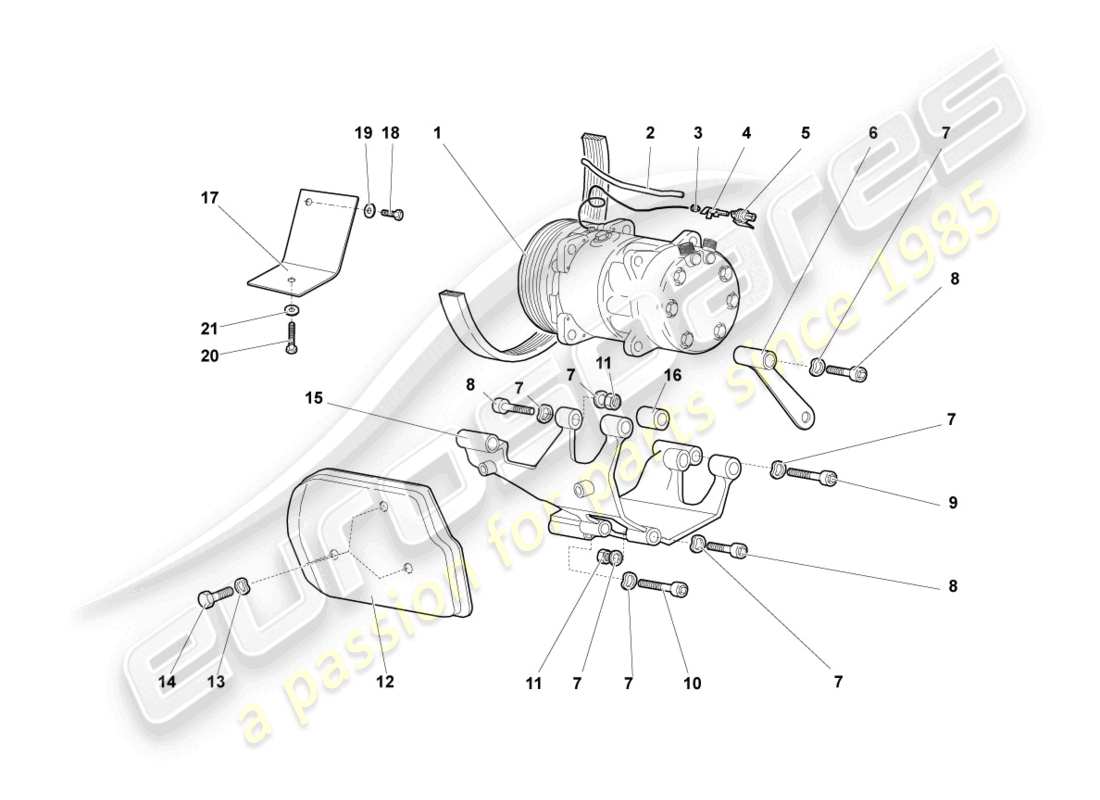 part diagram containing part number 0045009584