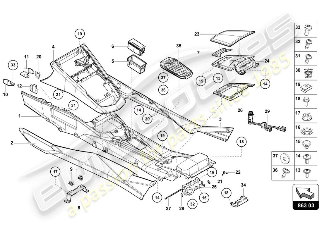 part diagram containing part number 472863244e