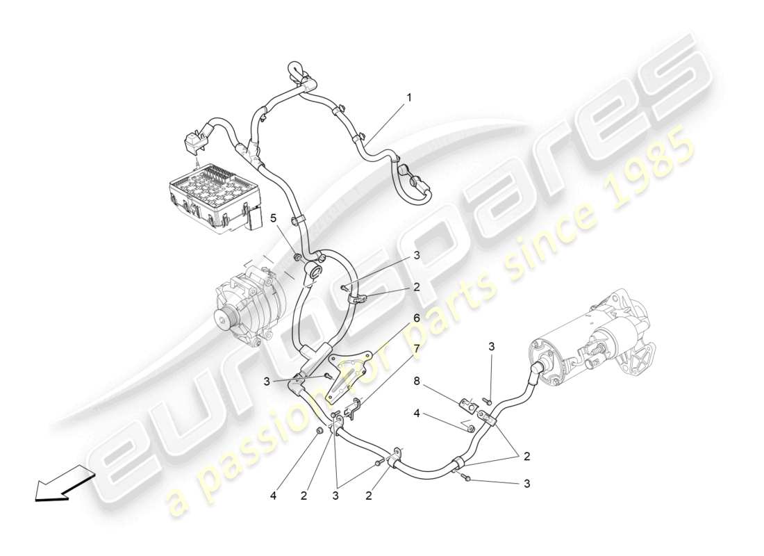 part diagram containing part number 46328685