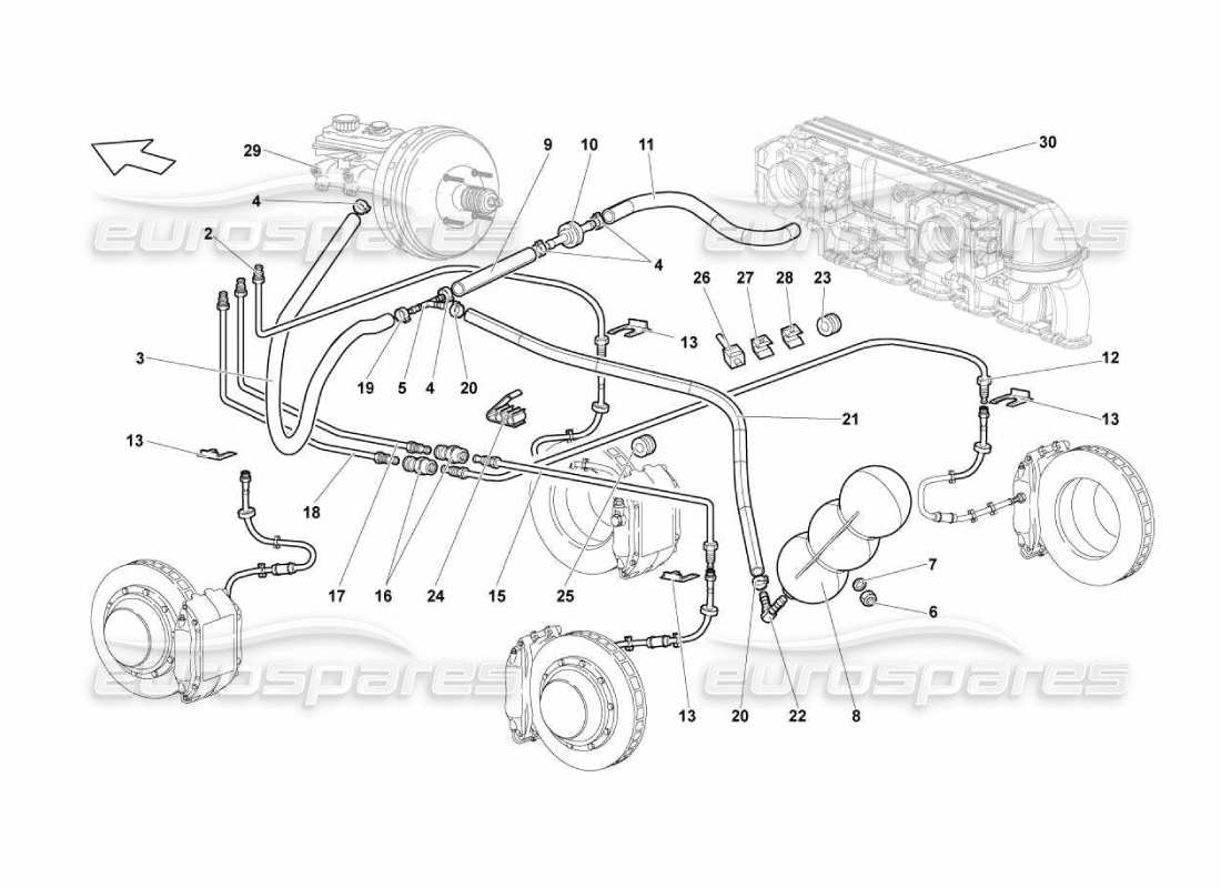 part diagram containing part number n245097