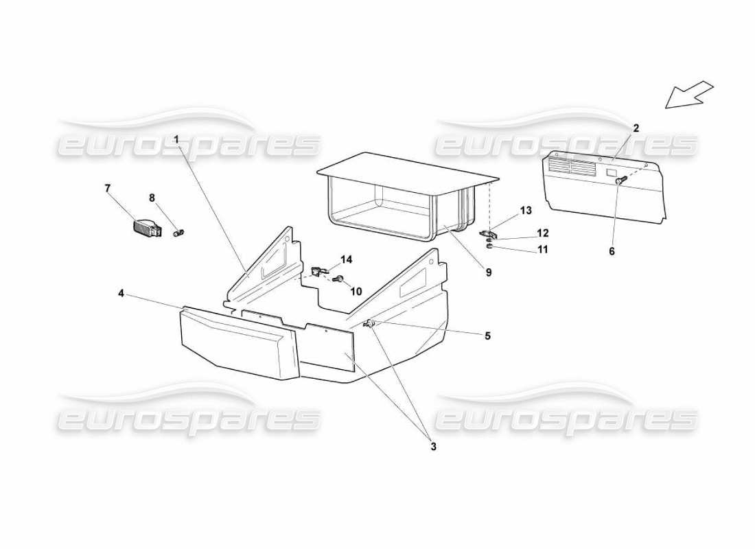 part diagram containing part number n177532