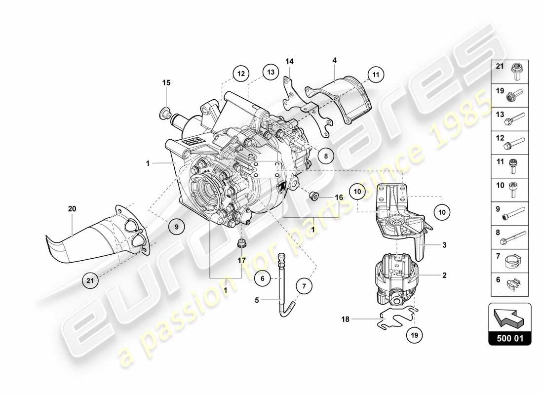 part diagram containing part number 0b9525049b