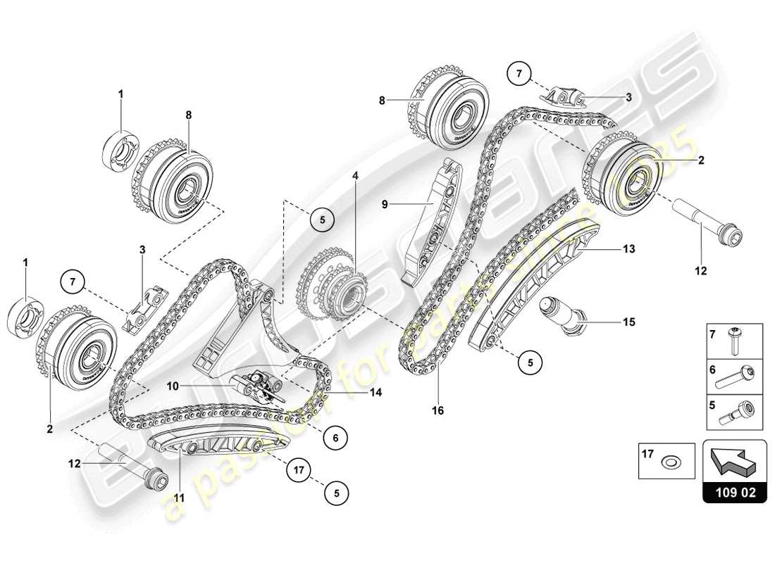 part diagram containing part number 07m109083e