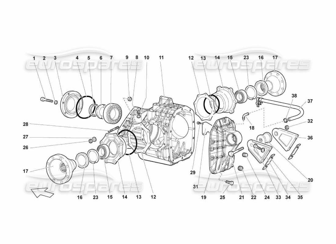 part diagram containing part number n4440510