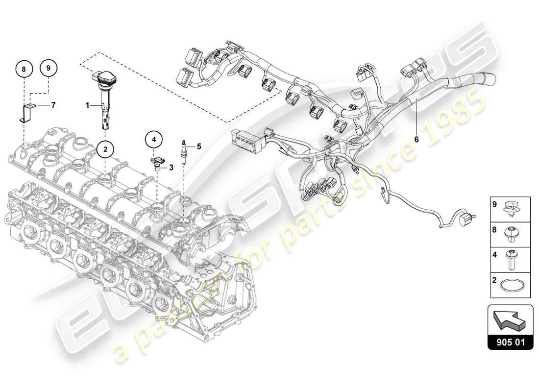 part diagram containing part number 07m905115g