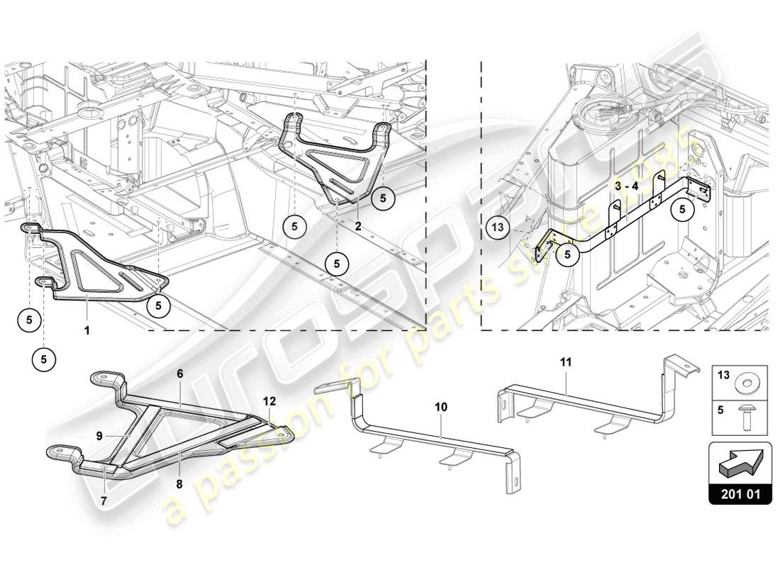 part diagram containing part number n91000203