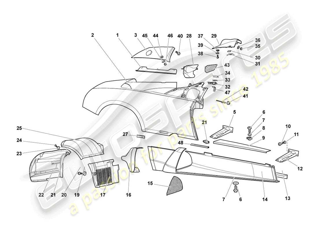 part diagram containing part number 410810986