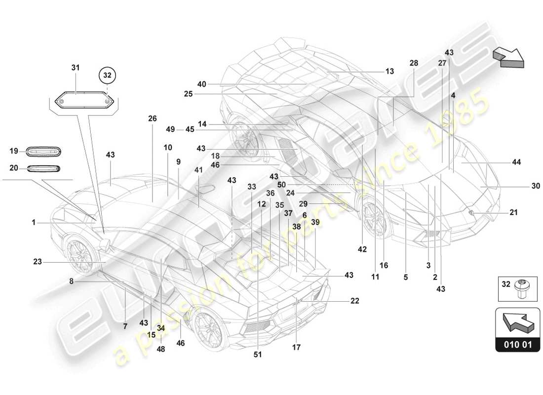 part diagram containing part number 470010519