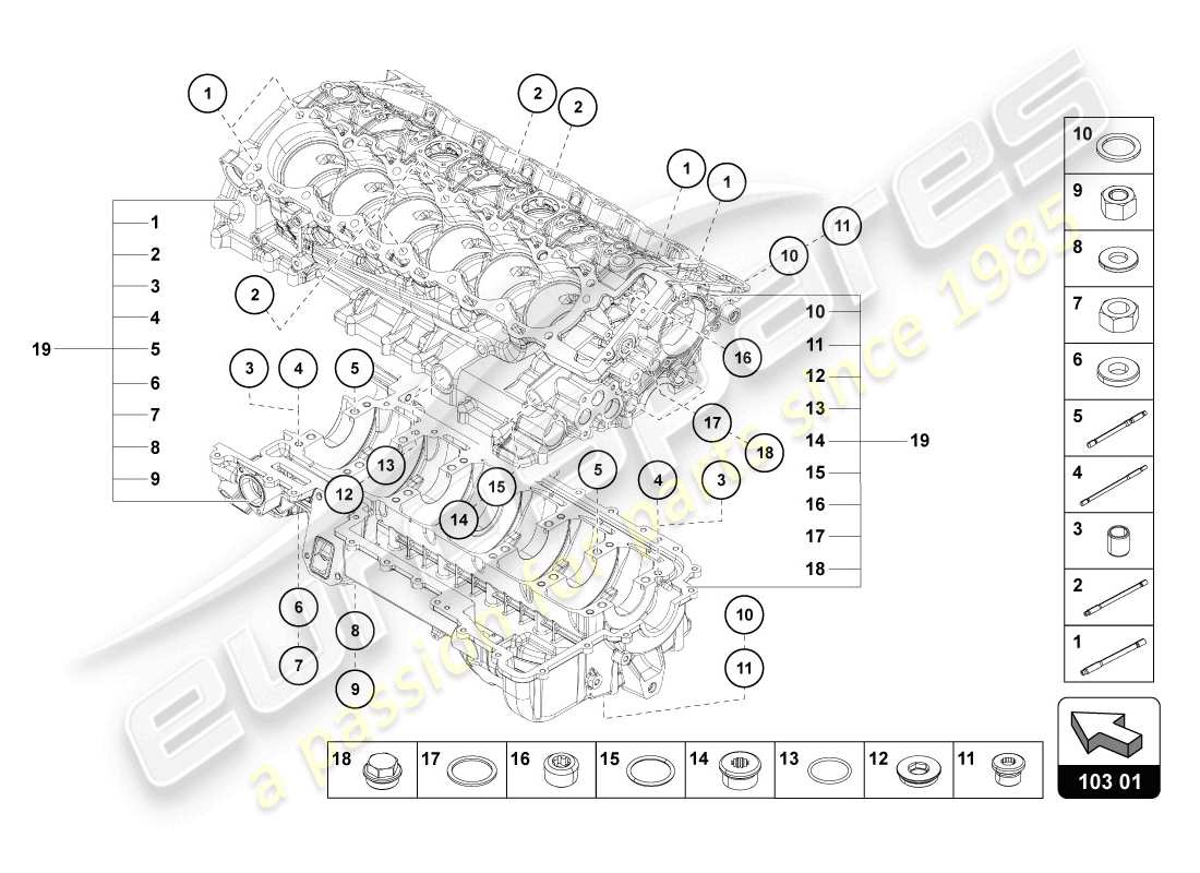 part diagram containing part number n10712702