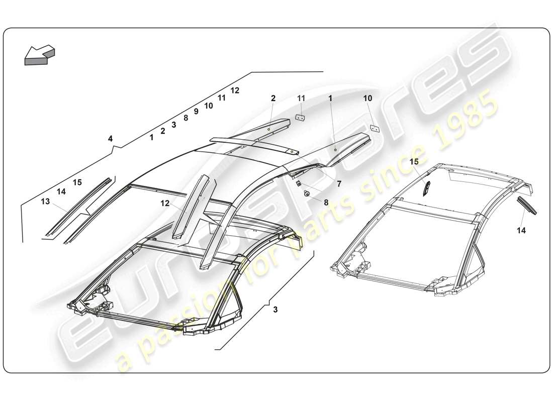 part diagram containing part number n90698801