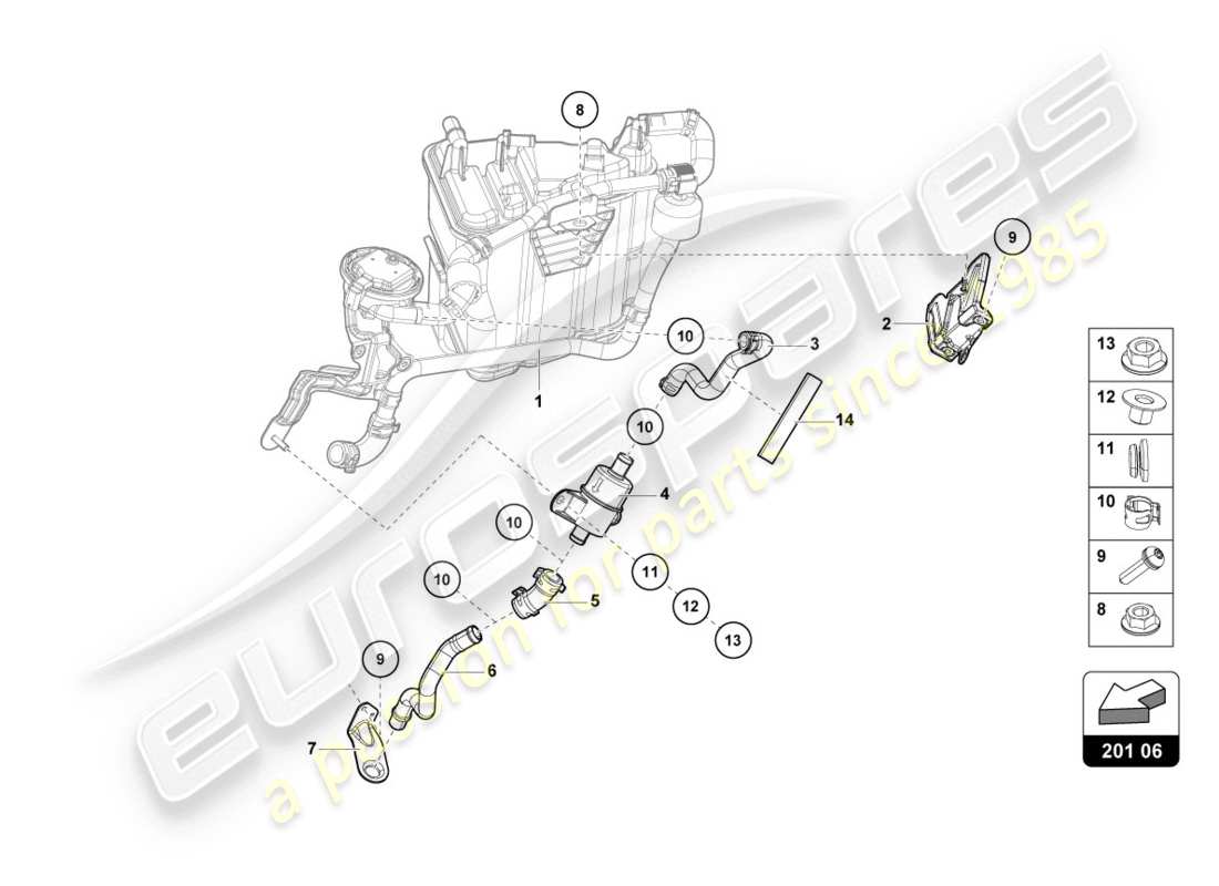 part diagram containing part number 4s0201187e