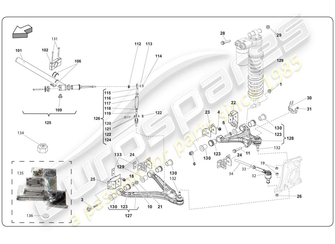 part diagram containing part number n10533802