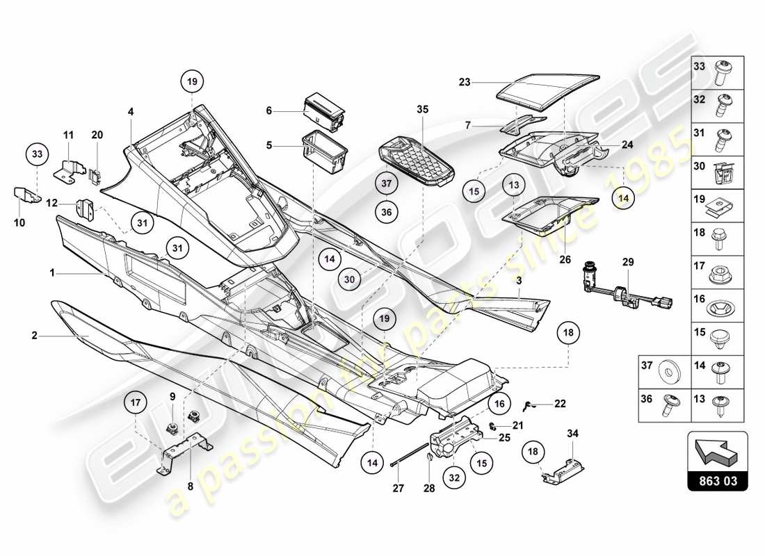 part diagram containing part number 472863242d