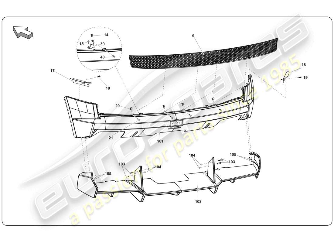 part diagram containing part number 400898193b