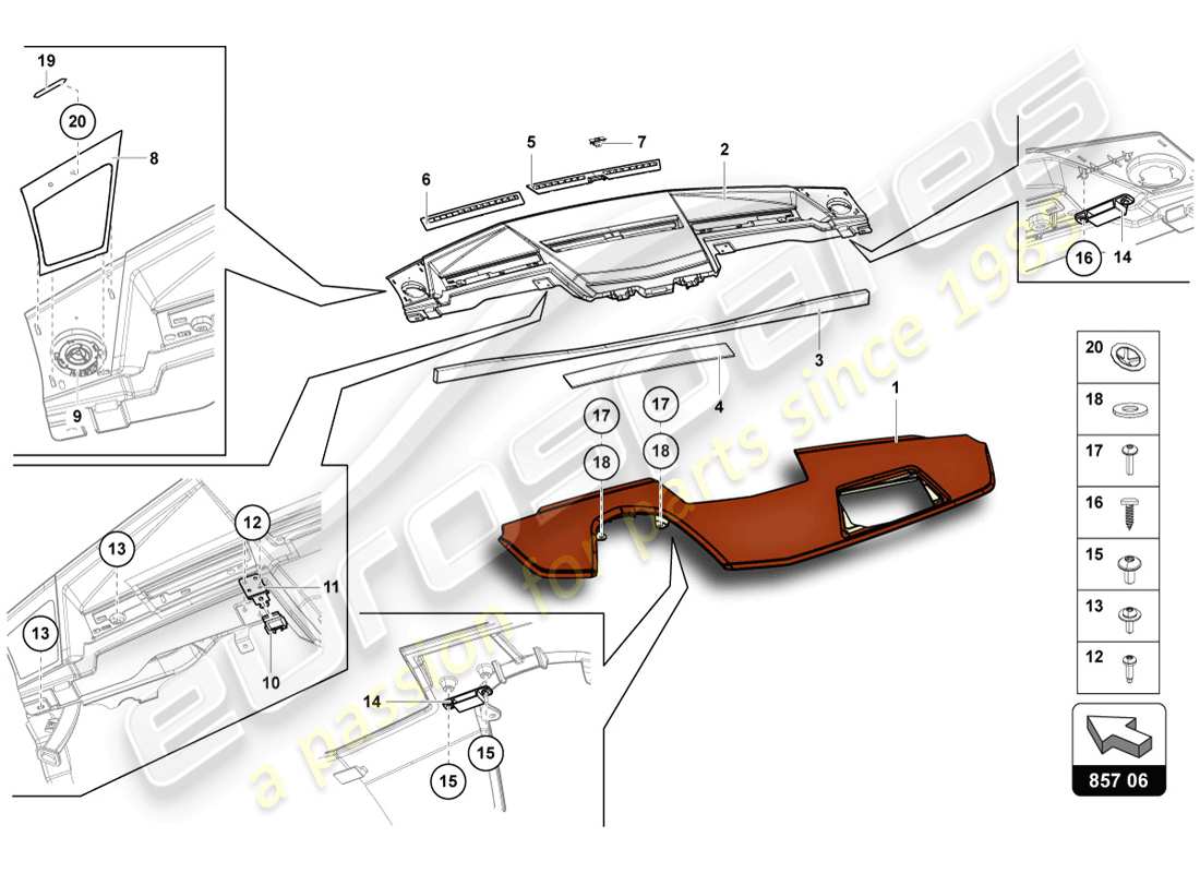 part diagram containing part number 470853740