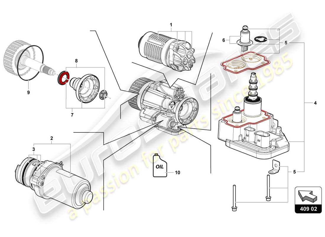 part diagram containing part number 470498020b