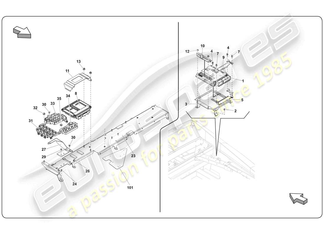 part diagram containing part number 408907354a