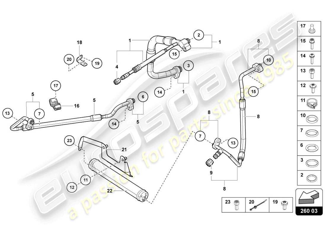 part diagram containing part number n90972501