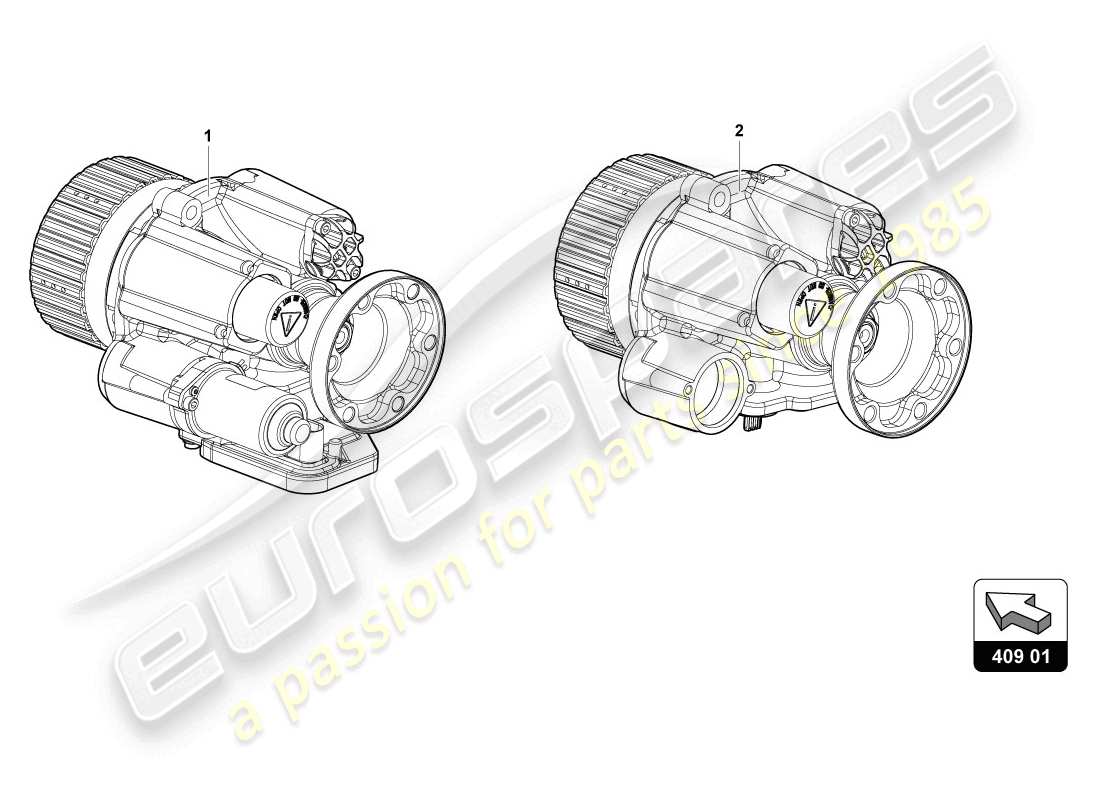 lamborghini lp720-4 coupe 50 (2014) front axle differential parts diagram