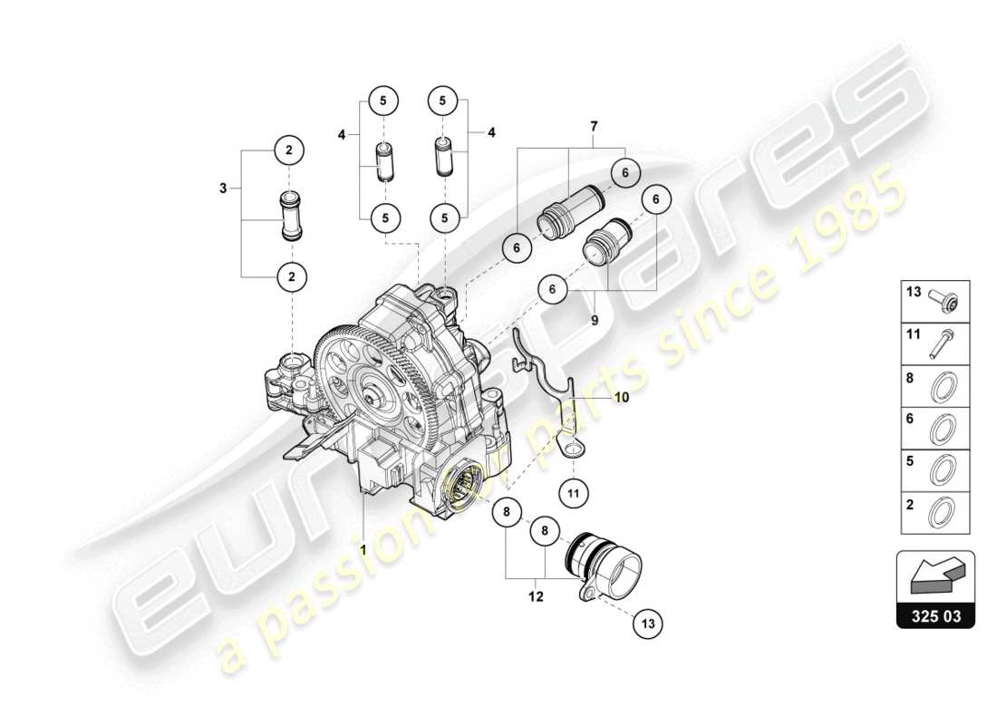 lamborghini lp610-4 coupe (2017) hydraulics control unit part diagram