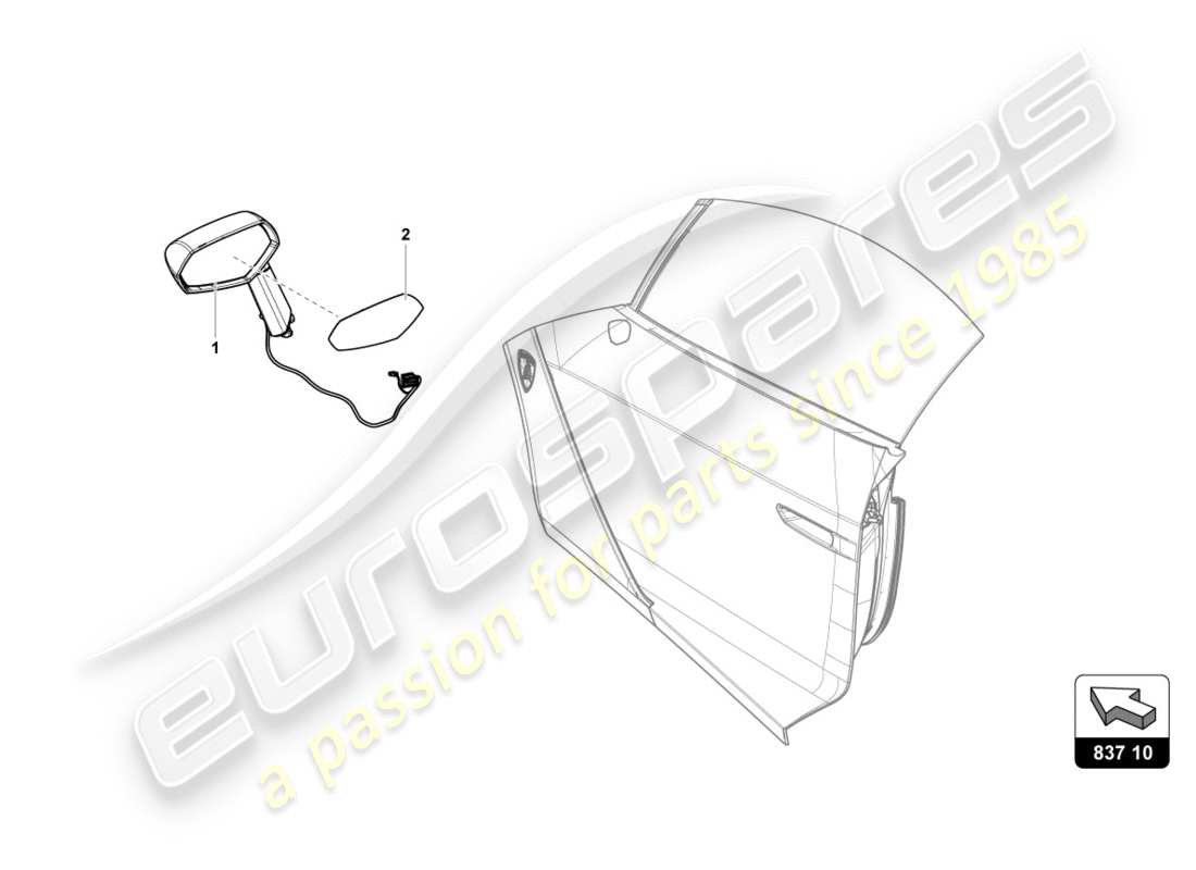 part diagram containing part number 476857521