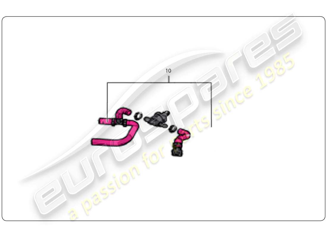 a part diagram from the Lamborghini Super Trofeo (2009-2014) parts catalogue