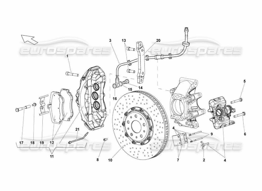 part diagram containing part number 410615601b